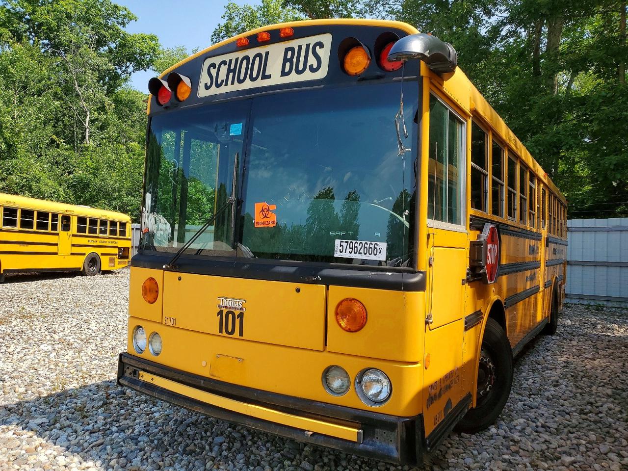 2012 Thomas Saf-t-liner c2 VIN 1T7YN4E21C1150092 COPART salvage auction — Minor Dent/Scratches, CT - CERTIFICATE OF TITLE, sold $1,400 on 2026-09-08 (photo 2)