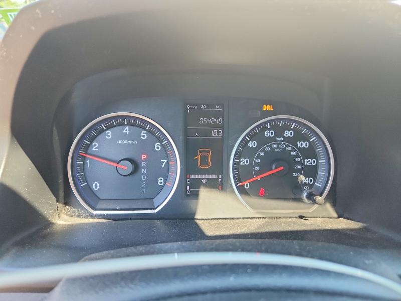 2008 Honda Cr-v VIN JHLRE48398C054098 COPART salvage auction — FRONT END, Nj - Cert Of Title-Salvage, sold $1,300 on 2026-07-27 (photo 9)
