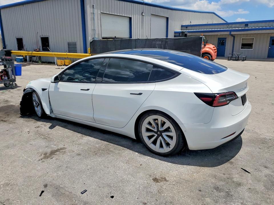 2021 Tesla VIN 5YJ3E1EB3MF034276 COPART salvage auction — FRONT END, Fl - Cert Of Title Slvg Rebuildable, sold $300 on 2026-07-30 (photo 2)