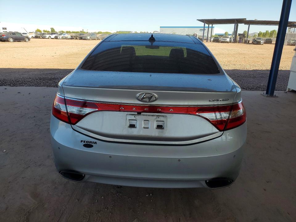 2014 Hyundai VIN KMHFH4JG7EA350079 COPART salvage auction — FRONT END, Az - Cert Of Title - Salvage, sold $1,500 on 2026-07-14 (photo 6)