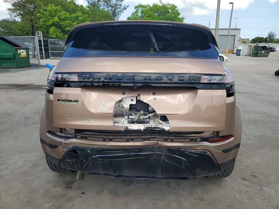 2025 Land rover VIN SALZJ2FX9SH266943 COPART salvage auction — FRONT END, Fl - Cert Of Title Slvg Rebuildable, sold $3,000 on 2026-07-27 (photo 6)