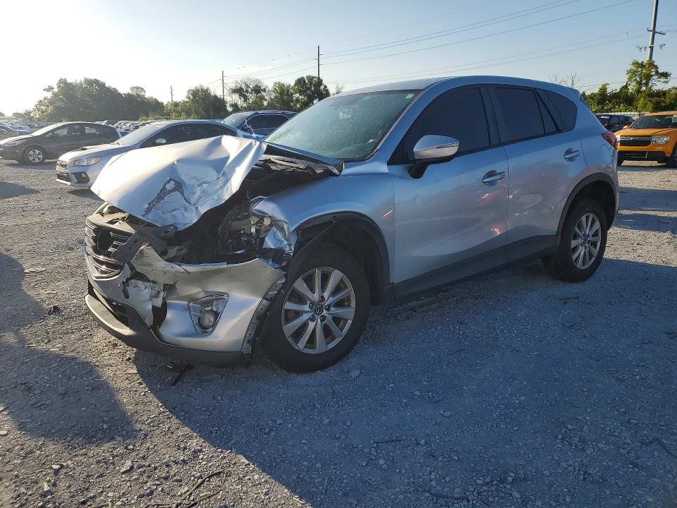 2016 Mazda Cx-5 VIN JM3KE2CYXG0760056 COPART salvage auction — FRONT END, Fl - Certificate Of Title, sold $1,200 on 2026-07-10 (photo 1)