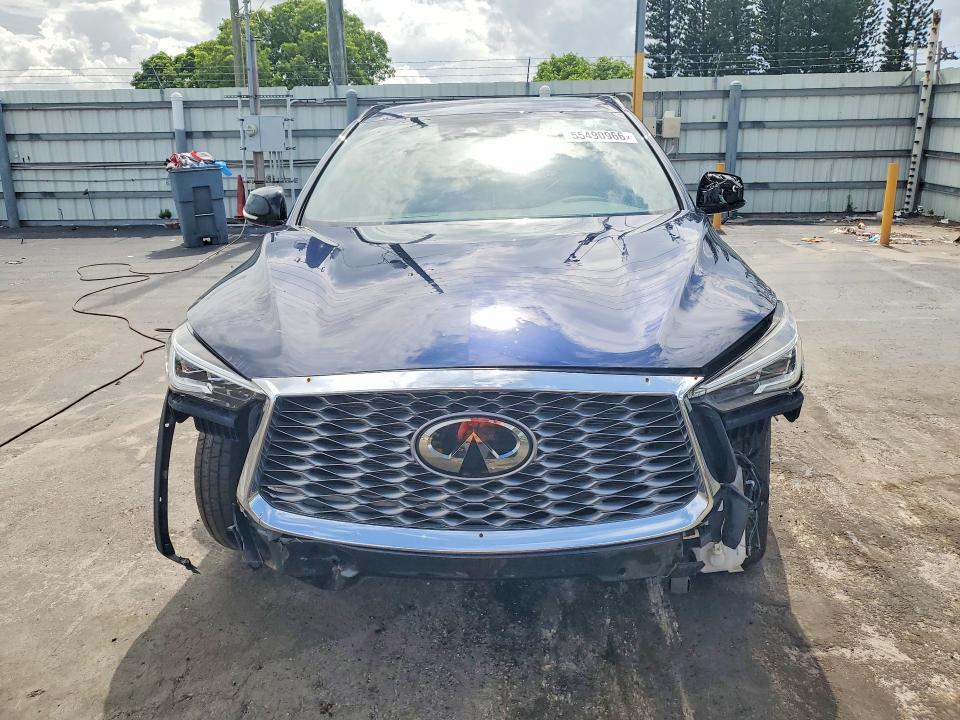 2024 Infiniti Qx55 VIN 3PCAJ5LR4RF110847 COPART salvage auction — MECHANICAL, Fl - Cert Of Title Slvg Rebuildable, sold $12,100 on 2026-07-27 (photo 5)