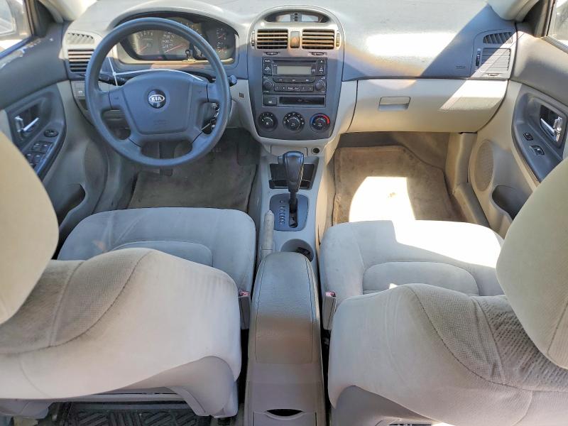 2006 Kia Spectra VIN KNAFE122065247057 COPART salvage auction — MECHANICAL, CA - DIS/DLR/EXP ONLY CLEAN TITLE, sold $50 on 2026-07-24 (photo 8)