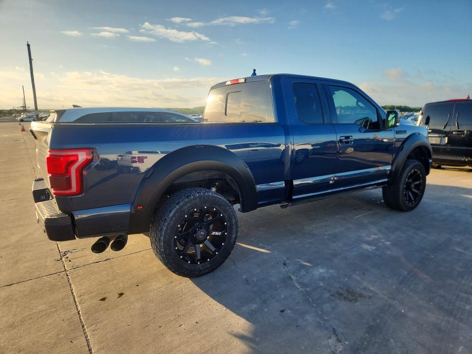 2017 Ford F-150 VIN 1FTFX1EF2HKC00161 COPART salvage auction — SIDE, TX - SALVAGE VEHICLE TITLE, sold $20,400 on 2026-07-29 (photo 3)