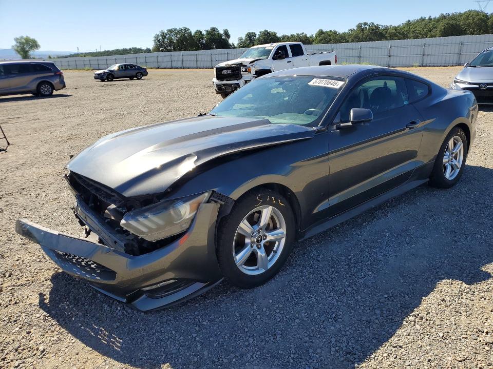 2015 Ford Mustang VIN 1FA6P8AM4F5343255 COPART salvage auction — FRONT END, Ca - Salvage Certificate, sold $2,150 on 2026-07-10 (photo 1)