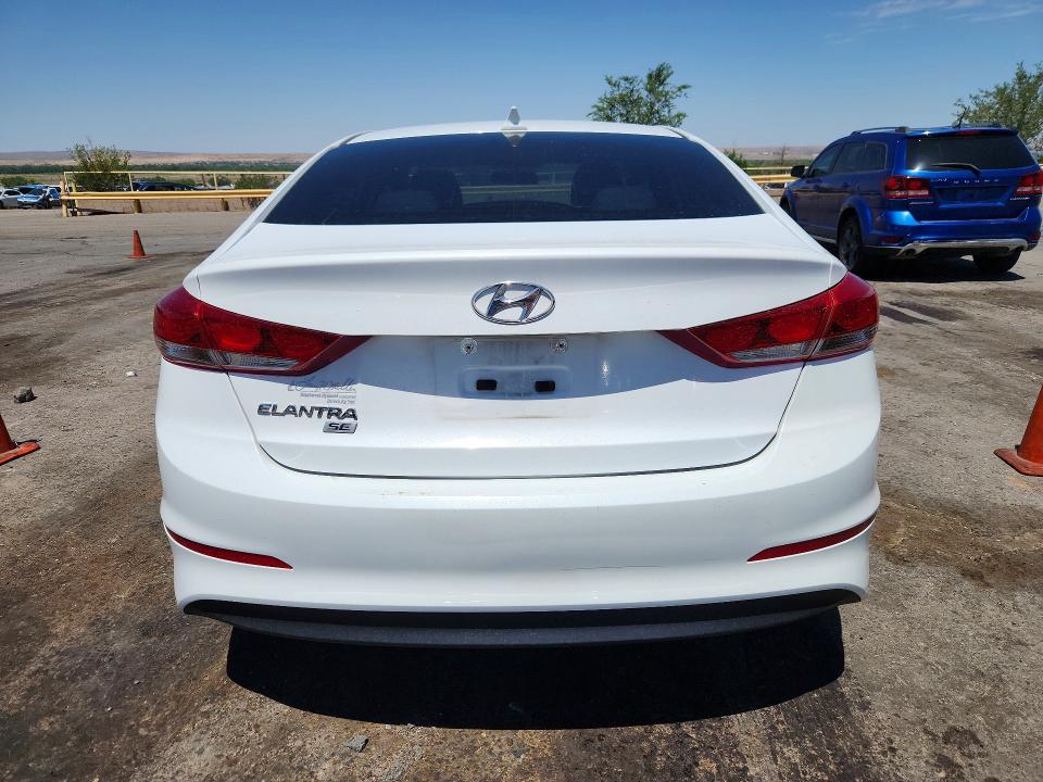 2017 Hyundai VIN 5NPD74LFXHH052836 COPART salvage auction — FRONT END, NM - CERT OF TITLE-SALVAGE (P), sold $1,850 on 2026-07-02 (photo 6)