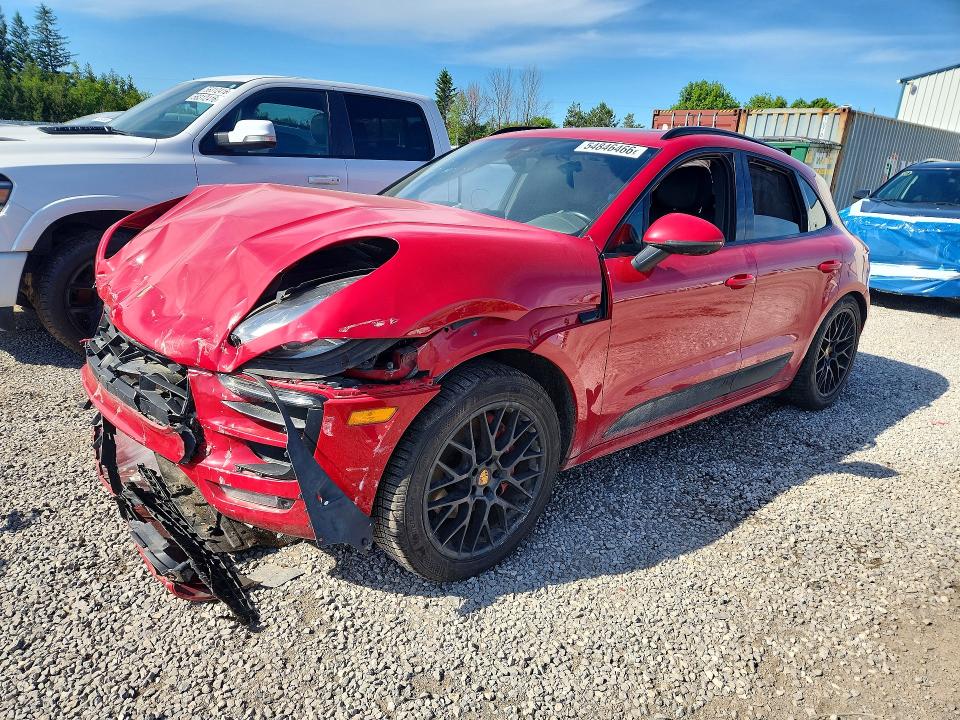 2017 Porsche Macan VIN WP1AG2A5XHLB55413 COPART salvage auction — FRONT END, ON - PERMIT SALVAGE, sold $4,600 on 2026-07-28 (photo 1)