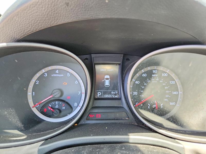 2016 Hyundai Santa fe VIN 5XYZT3LB4GG326577 COPART salvage auction — REAR END, Mt - Dis/Dlr/Exp Only Clean Title, sold $1,250 on 2026-07-29 (photo 9)
