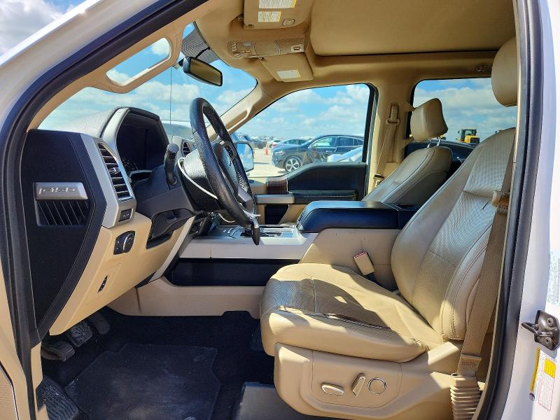 2016 Ford F-150 VIN 1FTEW1CG0GKF08292 COPART salvage auction — FRONT END, Tx - Salvage Vehicle Title, sold $5,900 on 2026-07-23 (photo 7)