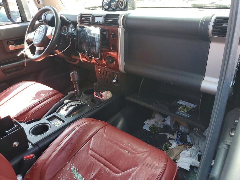 2008 Toyota Fj cruiser VIN JTEBU11F78K054641 COPART salvage auction — ROOF, Ca - Salvage Certificate, sold $3,650 on 2026-07-13 (photo 8)