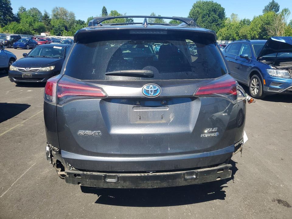 2018 Toyota Rav 4 VIN JTMRJREV8JD216590 COPART salvage auction — REAR END, Or - Salvage Title Certificate, sold $7,000 on 2026-07-22 (photo 6)