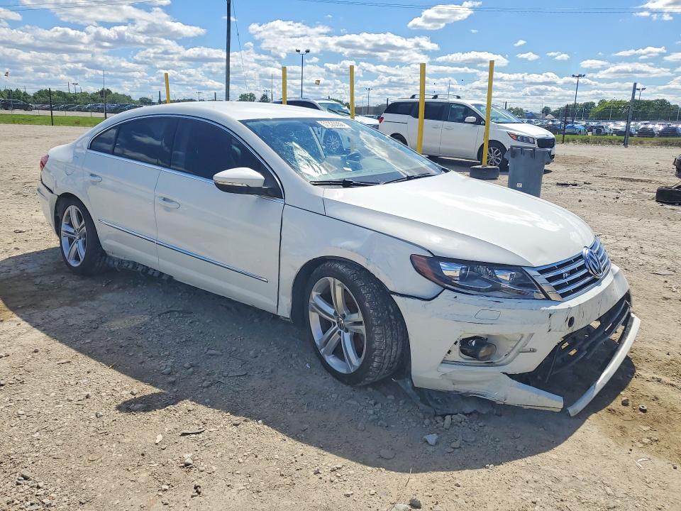 2016 Volkswagen Passat cc VIN WVWBP7AN0GE515732 COPART salvage auction — FRONT END, In - Cert Of Title-Salvage Title, sold $450 on 2026-07-17 (photo 4)