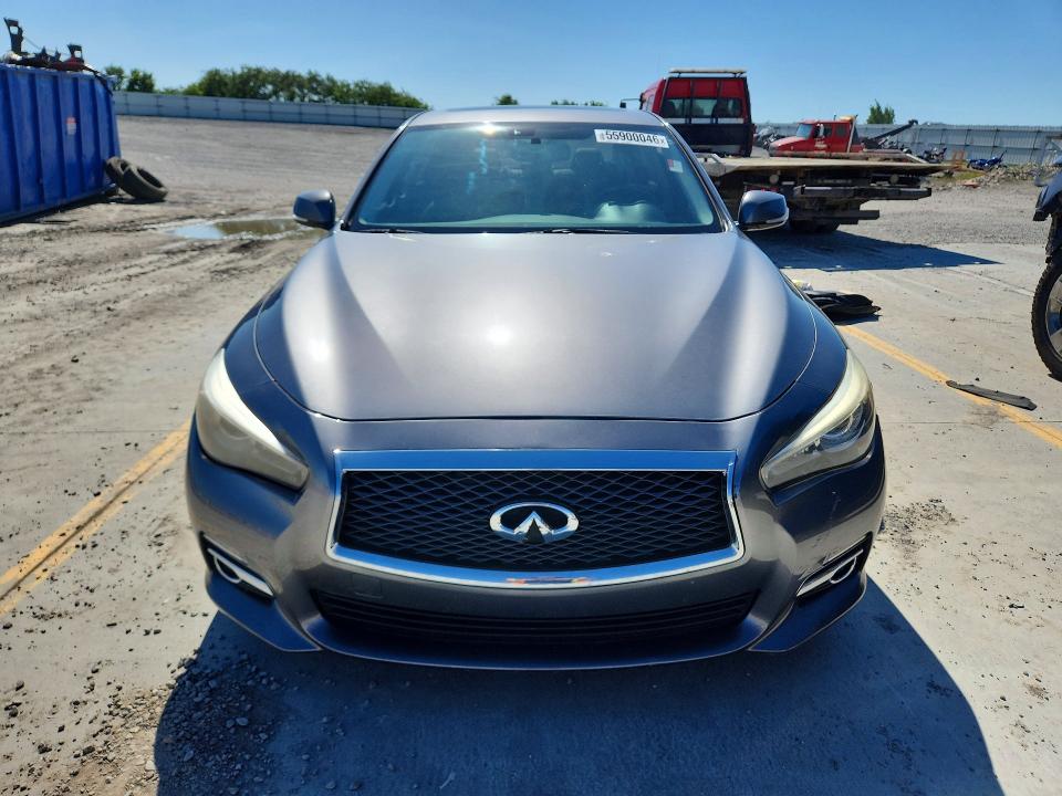 2017 Infiniti Q50 VIN JN1EV7AP8HM733920 COPART salvage auction — NORMAL WEAR, Tn - Certificate Of Title, sold $2,800 on 2026-07-09 (photo 5)