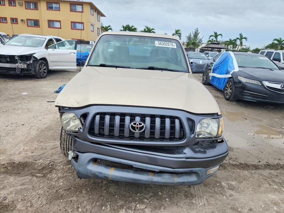 2004 Toyota Tacoma VIN 5TENL42N94Z460129 COPART salvage auction — FRONT END, Fl - Cert Of Title Slvg Rebuildable, sold $3,950 on 2026-07-02 (photo 5)