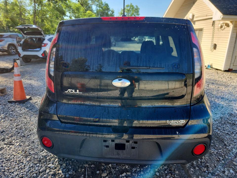 2018 Kia Soul VIN KNDJN2A22J7626336 COPART salvage auction — MECHANICAL, Mt - Certificate Of Title, sold $1,100 on 2026-07-22 (photo 6)