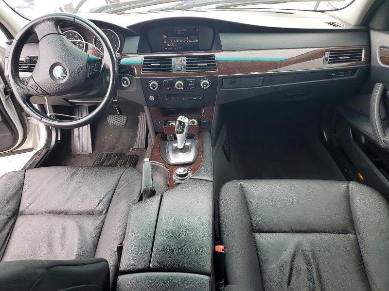 2010 BMW 5 series VIN WBANU5C55AC129105 COPART salvage auction — FRONT END, Tn - Salvage Certificate, sold $275 on 2026-07-06 (photo 8)