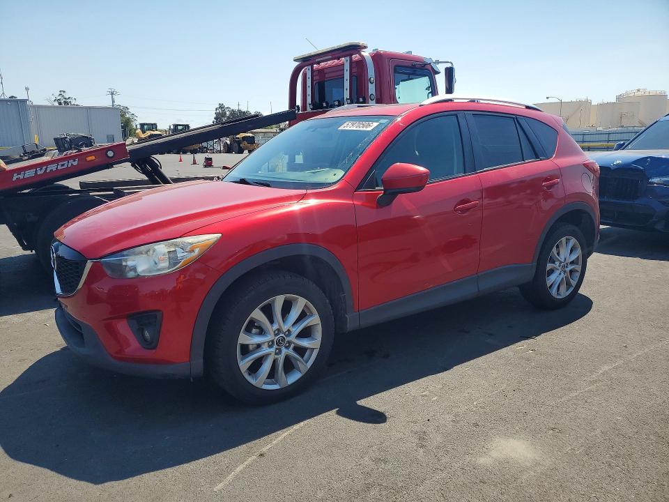 2015 Mazda Cx-5 VIN JM3KE4DY4F0431510 COPART salvage auction — FRONT END, Ca - Salvage Certificate, sold $2,550 on 2026-07-22 (photo 1)