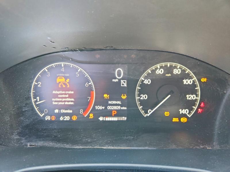2026 Honda Cr-v VIN 2HKRS3H40TH331985 COPART salvage auction — FRONT END, Nm - Certificate Of Title (P), sold $13,000 on 2026-07-06 (photo 9)