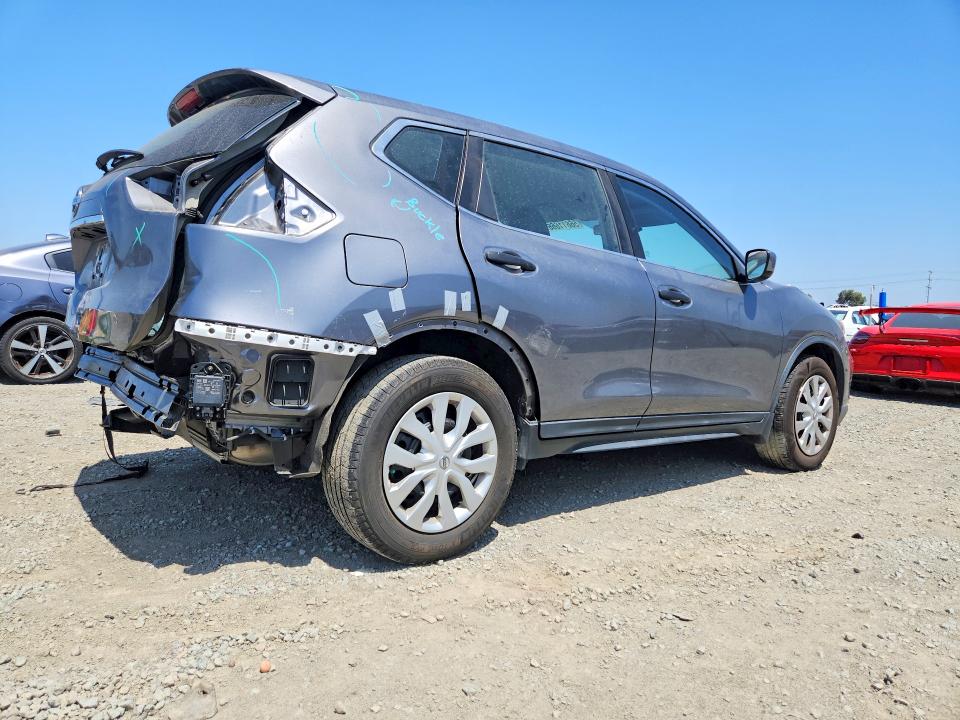 2019 Nissan VIN KNMAT2MT6KP548803 COPART salvage auction — REAR END, Ca - Salvage Certificate, sold $3,100 on 2026-07-24 (photo 3)