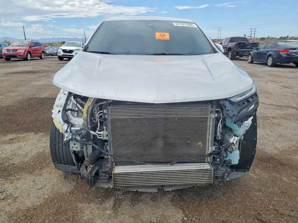 2022 Chevrolet Equinox VIN 3GNAXKEV2NL106872 COPART salvage auction — FRONT END, Az - Certificate Of Title, sold $3,350 on 2026-07-10 (photo 5)