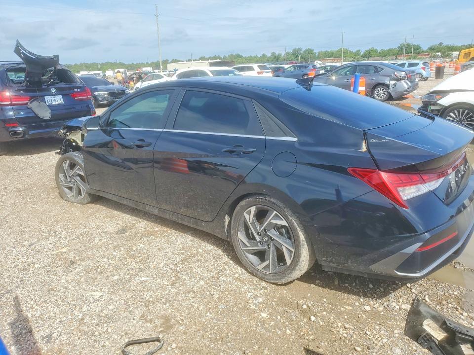 2024 Hyundai Elantra VIN KMHLS4DG7RU681264 COPART salvage auction — FRONT END, TX - SALVAGE VEHICLE TITLE (P), sold $1,500 on 2026-07-16 (photo 2)