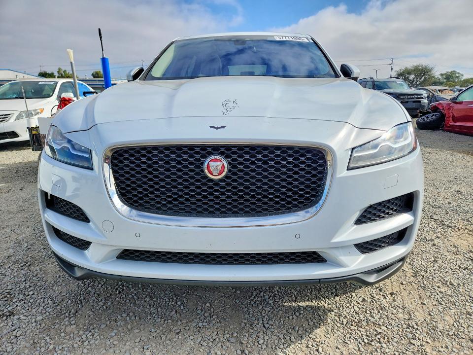 2018 Jaguar F-pace VIN SADCK2FN0JA274109 COPART salvage auction — REAR END, Ca - Salvage Certificate, sold $3,550 on 2026-07-02 (photo 5)