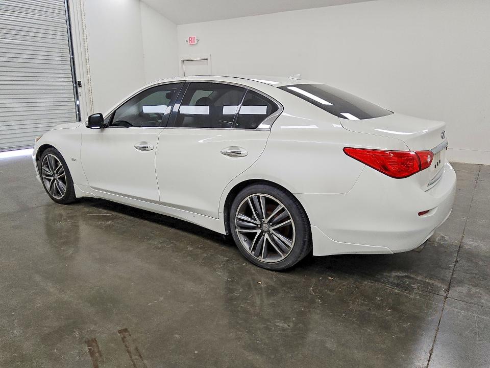 2016 Infiniti Q50 VIN JN1EV7AP5GM306516 COPART salvage auction — MINOR DENT/SCRATCHES, TX - CERTIFICATE OF TITLE, sold $1,950 on 2026-07-14 (photo 2)