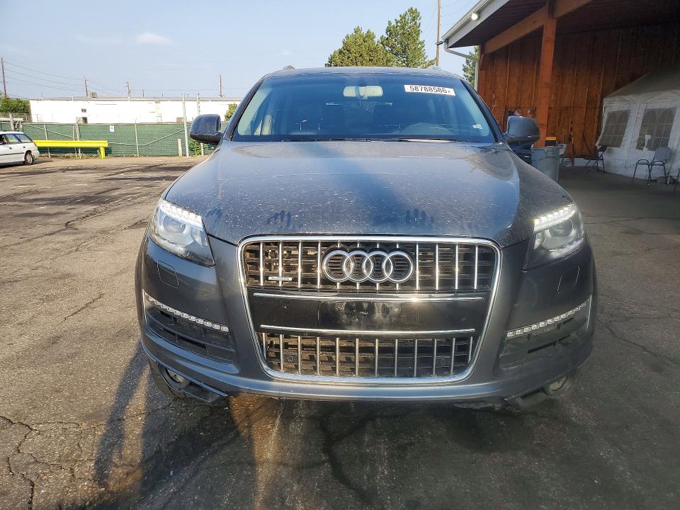 2012 Audi Q7 VIN WA1LGAFE0CD010018 COPART salvage auction — FRONT END, Co - Certificate Of Title, sold $1,300 on 2026-07-14 (photo 5)
