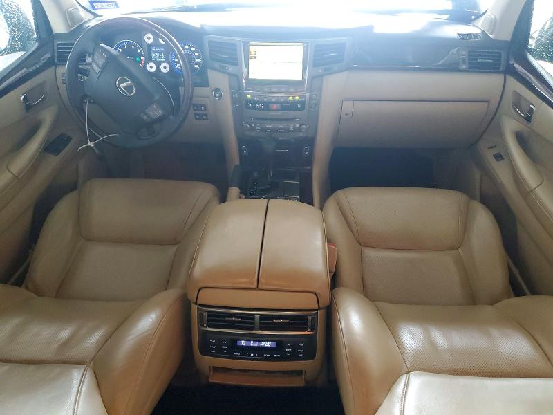 2010 Lexus Lx VIN JTJHY7AX4A4054926 COPART salvage auction — FRONT END, Tx - Salvage Vehicle Title, sold $14,200 on 2026-07-10 (photo 8)