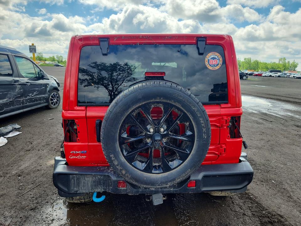 2024 Jeep Wrangler / VIN 1C4RJXP60RW198709 COPART salvage auction — FRONT END, Qc - Irrecuperable, sold $5,000 on 2026-08-18 (photo 6)