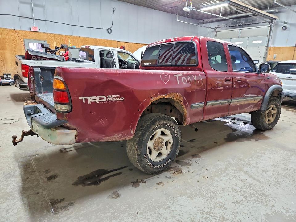 2000 Toyota Tundra VIN 5TBBT4412YS037336 COPART salvage auction — MECHANICAL, Mi - Dealer Only Clean Title, sold $100 on 2026-07-29 (photo 3)