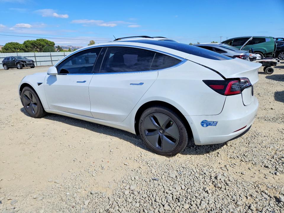 2020 Tesla Model 3 VIN 5YJ3E1EA8LF633311 COPART salvage auction — REAR END, Ca - Salvage Certificate, sold $4,450 on 2026-07-16 (photo 2)