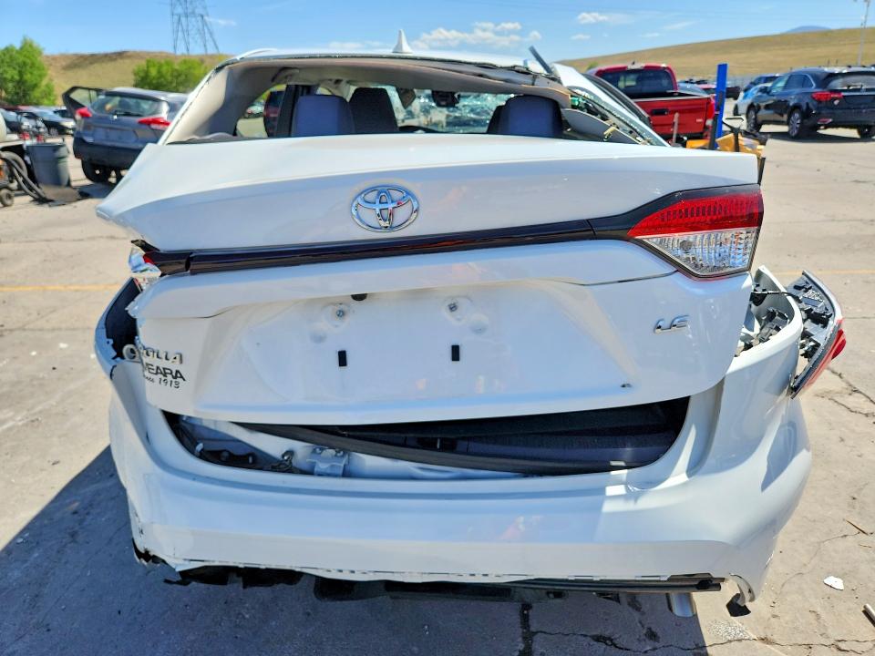 2021 Toyota Corolla VIN JTDVPMAE8MJ123015 COPART salvage auction — ROLLOVER, Co - Public - Salvage Title, sold $1,600 on 2026-07-29 (photo 6)
