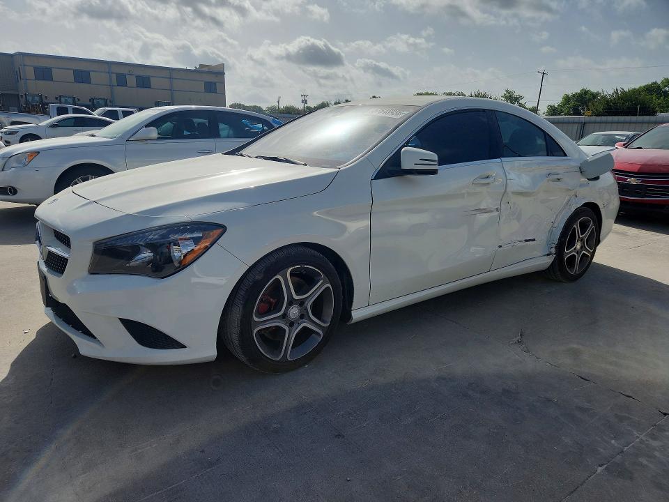 2014 Mercedes-benz Cla-klasse VIN WDDSJ4EB0EN041851 COPART salvage auction — SIDE, Tx - Certificate Of Title, sold $1,350 on 2026-08-13 (photo 1)