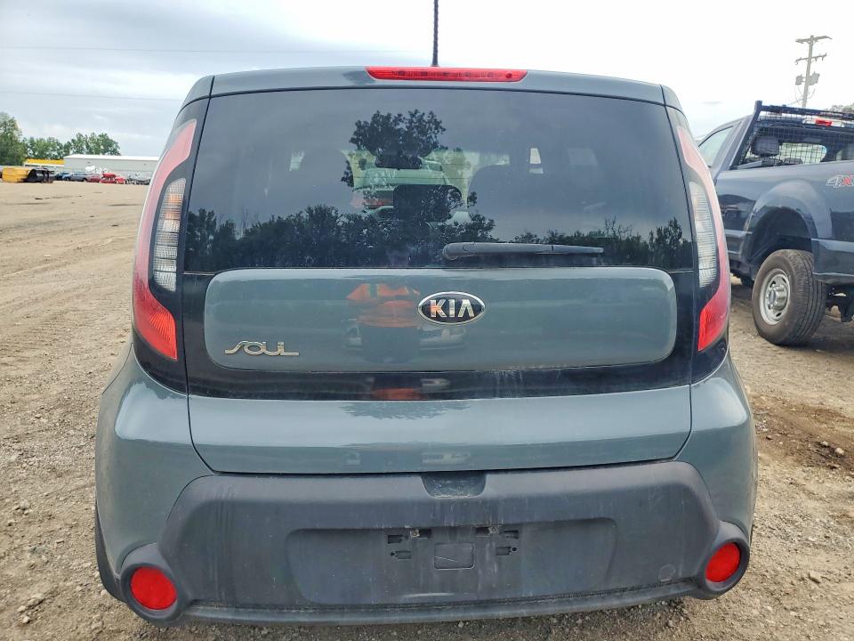 2015 Kia Soul VIN KNDJN2A21F7765171 COPART salvage auction — FRONT END, Mi - Certificate Of Title, sold $850 on 2026-07-08 (photo 6)