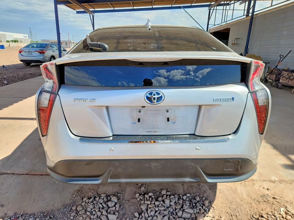 2018 Toyota Prius VIN JTDKARFU5J3551271 COPART salvage auction — FRONT END, Az - Cert Of Title - Salvage, sold $175 on 2026-07-28 (photo 6)