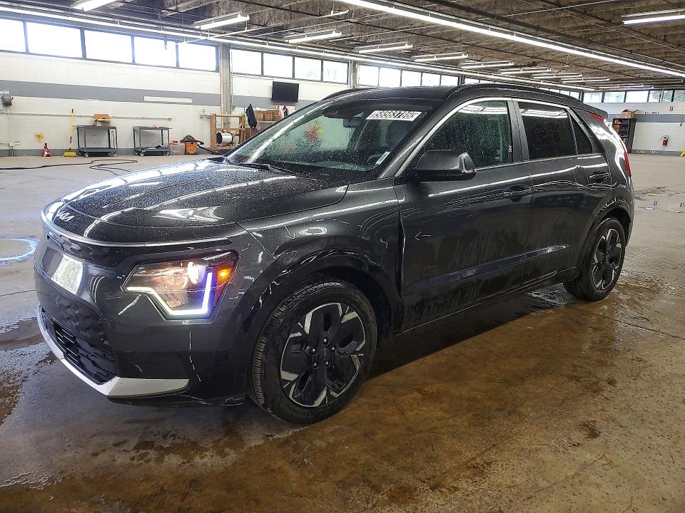 2023 Kia Niro VIN KNDCR3L12P5045298 COPART salvage auction — FRONT END, KY - CERTIFICATE OF TITLE, sold $10,700 on 2026-07-13 (photo 1)