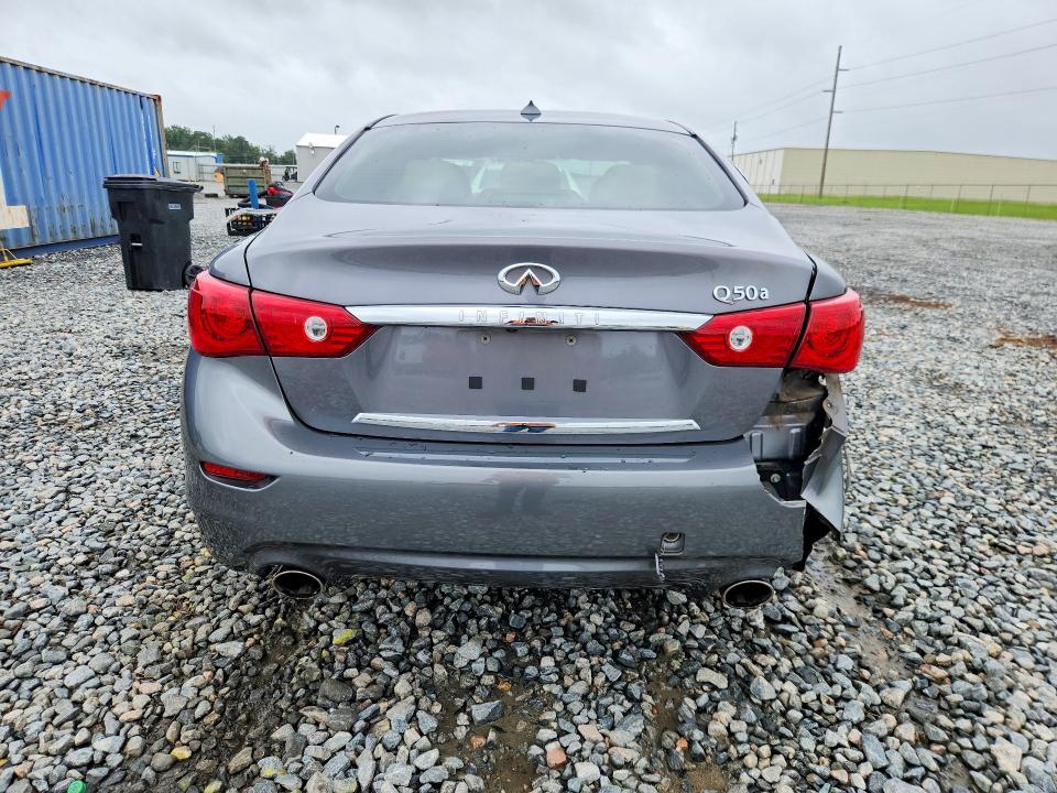 2015 Infiniti VIN JN1BV7AP2FM354380 COPART salvage auction — REAR END, Ga - Cert Of Title-Salvage, sold $1,150 on 2026-07-28 (photo 6)