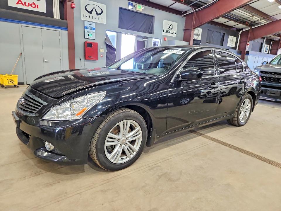 2013 Infiniti G37 VIN JN1CV6AR2DM357289 COPART salvage auction — SIDE, Ny - Certificate Of Title (P), sold $4,900 on 2026-07-02 (photo 1)