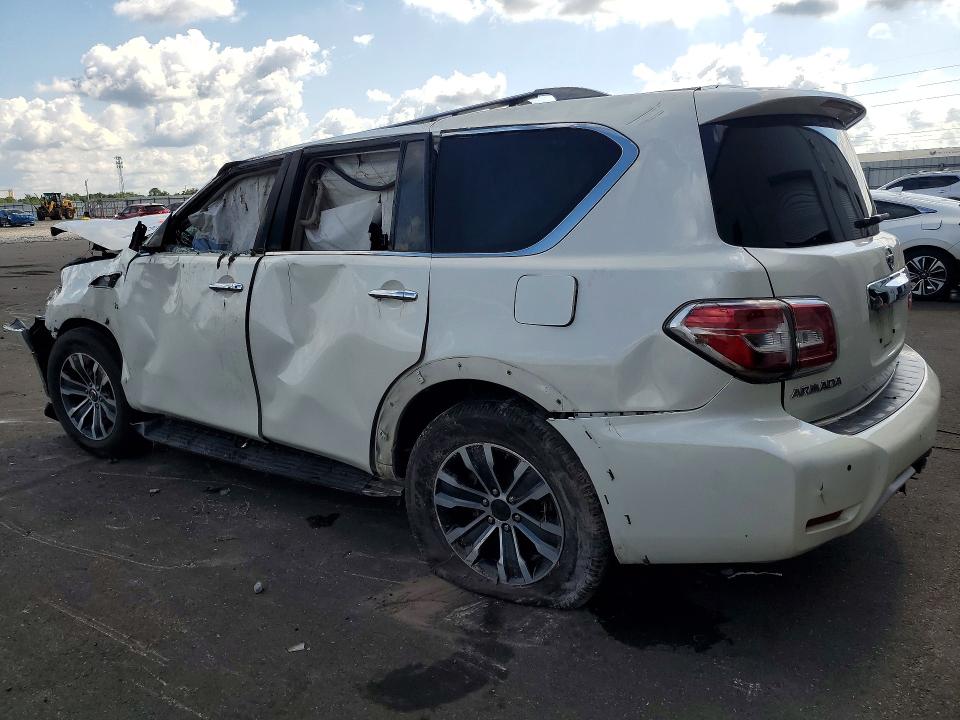 2018 Nissan Armada VIN JN8AY2ND6J9054361 COPART salvage auction — ROLLOVER, Fl - Certificate Of Destruction, sold $1,400 on 2026-07-15 (photo 2)