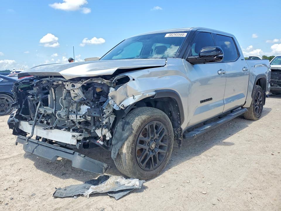 2025 Toyota Tundra VIN 5TFWA5DB0SX310790 COPART salvage auction — FRONT END, Tx - Certificate Of Title, sold $27,900 on 2026-07-21 (photo 1)