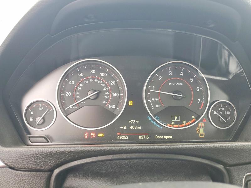 2019 BMW 4er VIN WBA4J3C57KBL06558 COPART salvage auction — FRONT END, Ca - Salvage Certificate, sold $7,700 on 2026-08-26 (photo 9)