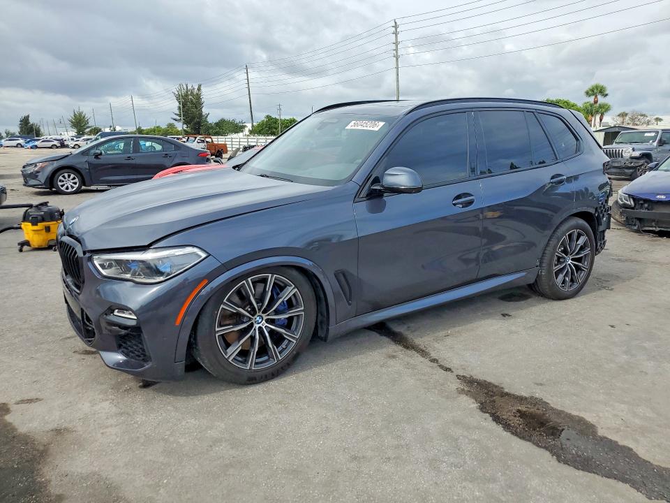 2021 BMW X5 VIN 5UXJU4C0XM9D96162 COPART salvage auction — REAR END, Salvage Title, sold $4,200 on 2026-07-27 (photo 1)
