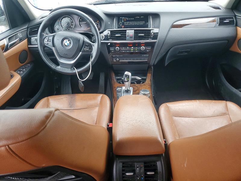 2016 BMW X3 VIN 5UXWX9C59G0D85510 COPART salvage auction — MINOR DENT/SCRATCHES, Fl - Certificate Of Title, sold $725 on 2026-07-24 (photo 8)