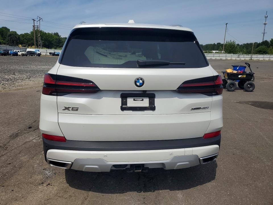 2024 BMW X5 VIN 5UX23EU05R9S66337 COPART salvage auction — FRONT END, Or - Salvage Title Certificate, sold $1,600 on 2026-08-03 (photo 6)