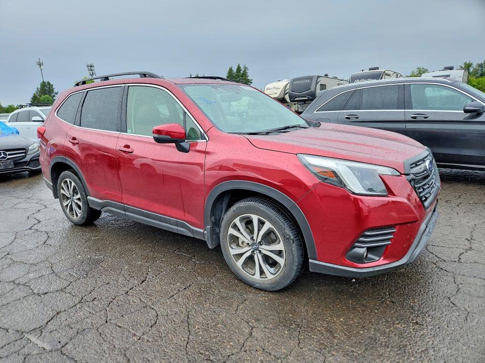 2022 Subaru Forester VIN JF2SKANC6NH405463 COPART salvage auction — REAR END, Or - Salvage Title Certificate, sold $9,000 on 2026-07-13 (photo 4)