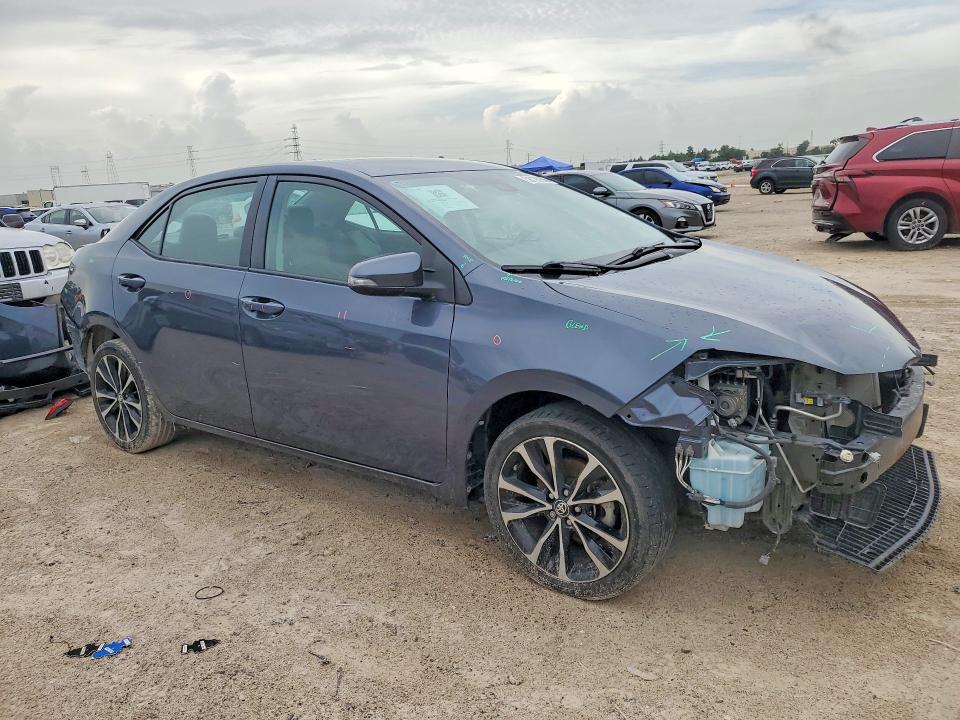 2018 Toyota Corolla VIN 5YFBURHE2JP772086 COPART salvage auction — REAR END, Tx - Salvage Vehicle Title, sold $3,050 on 2026-07-24 (photo 4)