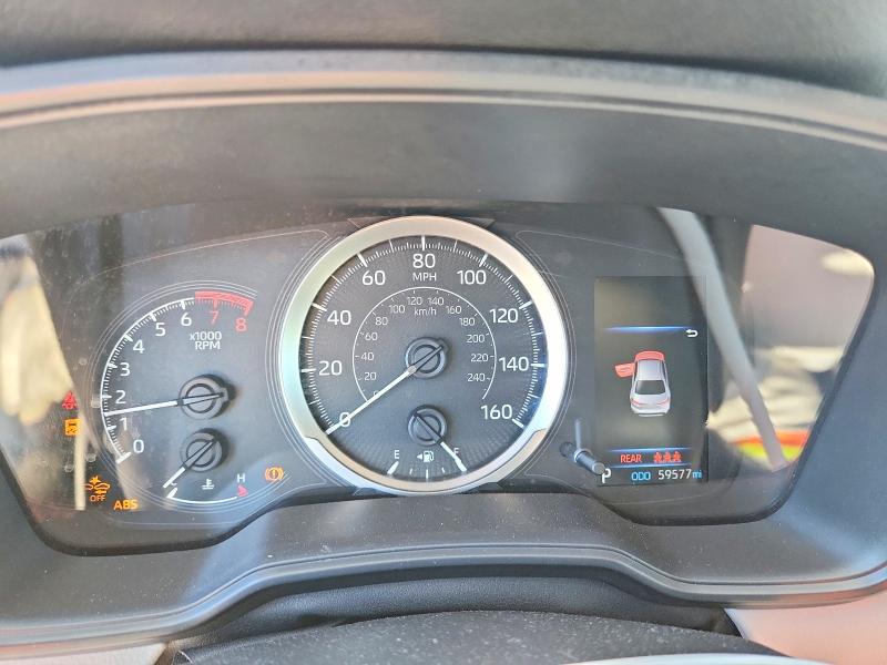 2020 Toyota Corolla VIN JTDEPRAE2LJ103449 COPART salvage auction — FRONT END, NY - MV-907A SALVAGE CERTIFICATE, sold $4,600 on 2026-07-20 (photo 9)