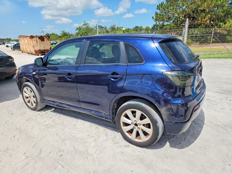 2012 Mitsubishi Outlander VIN JA4AP4AU9CZ004308 COPART salvage auction — FRONT END, Fl - Cert Of Title Slvg Rebuildable, sold $825 on 2026-07-08 (photo 2)